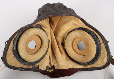 WW2 American Naval Aviators Flying Helmet - 9