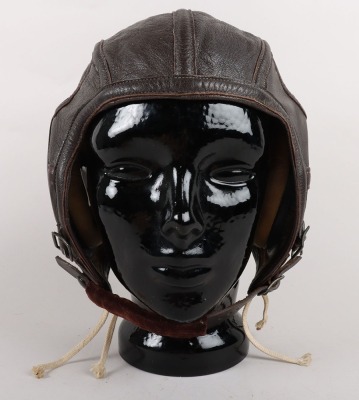 WW2 American Naval Aviators Flying Helmet - 12