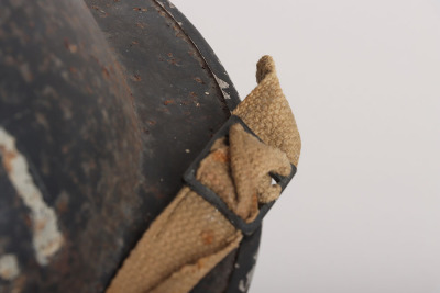 WW2 British Home Front Civil Defence Head Quarters Steel Helmet - 5