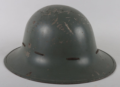 WW2 British Home Front H-F Messenger Steel Helmet - 5