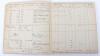 Royal Air Force Log Book Grouping of Flight Lieutenant E C Cox Number 15 and 29 Squadrons RAF, Served from 1939-1945 - 82