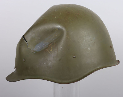 Soviet Russian SSh-40 Steel Combat Helmet - 2