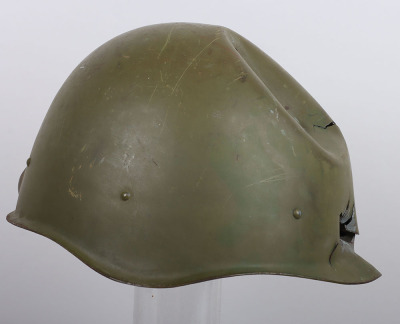 Soviet Russian SSh-40 Steel Combat Helmet - 4