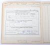 Royal Air Force Log Book Grouping of Flight Lieutenant E C Cox Number 15 and 29 Squadrons RAF, Served from 1939-1945 - 84