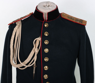 WW1 Bulgarian Artillery Officers Full Dress Tunic - 2