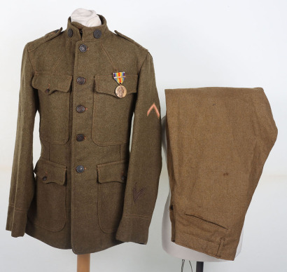 WW1 British Made American Tunic