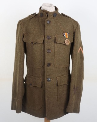 WW1 British Made American Tunic - 2