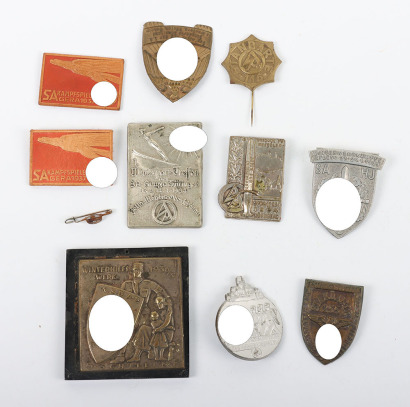 Selection of Third Reich Rally / Day Badges