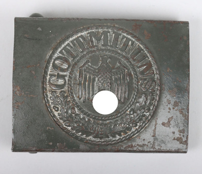 Rare Variant of the German Army (Heer) Belt Buckle