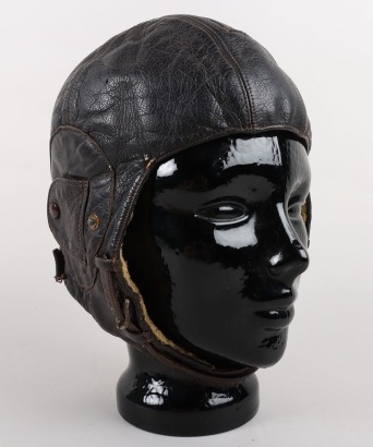 WW2 German Luftwaffe Winter Pattern Flying Helmet