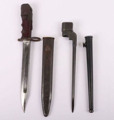 British No.7 Mark 1 Bayonet and scabbard