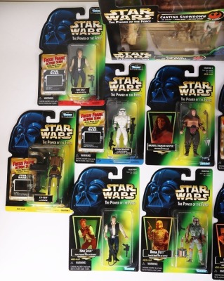 Twenty Star Wars Power of the Force Green Card Action Figures Vehicles Mint Kenner, - 2