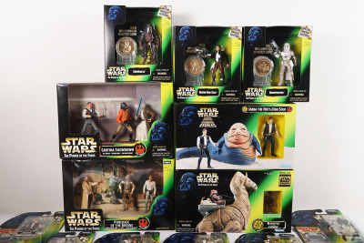 Twenty Star Wars Power of the Force Green Card Action Figures Vehicles Mint Kenner, - 4