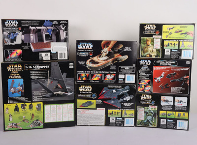 Seven Star Wars Power of the Force Sealed boxed Vehicles Kenner - 2