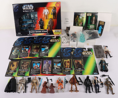 Collection of Star Wars Exclusive Mail Away Classic Edition set Action Figures Kenner.