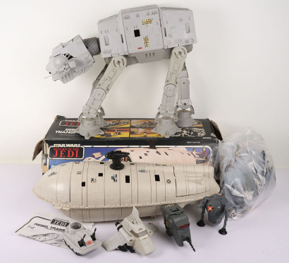 Quantity of Vintage Star Wars action figures and Vehicles,