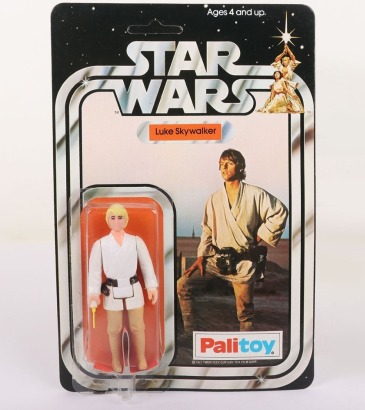 Vintage Palitoy Star Wars Luke Skywalker Farmboy Action Figure.