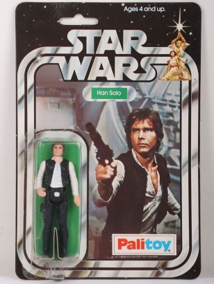 Vintage Palitoy Star Wars Han Solo Small Head Original Action Figure