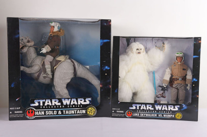 Two Star Wars 12 Inch Collector Series Action Collection Action Figures Dolls boxed