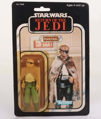 Vintage Star Wars Return of the Jedi Prune Face Action Figure Kenner.