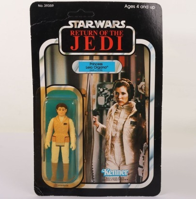 Vintage Kenner Star Wars Return of The Jedi Princess Leia Organa Hoth Outfit Unpunched Action Figure.