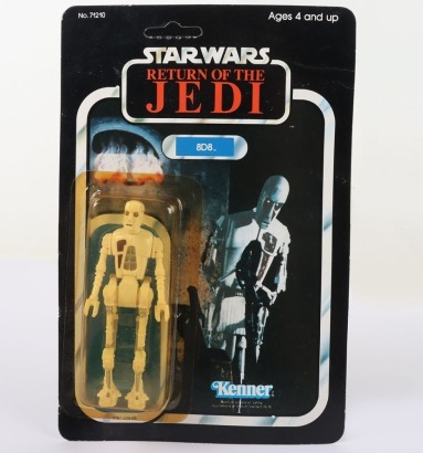 Vintage Kenner Star Wars Return of The Jedi 8D8 Unpunched Action Figure.