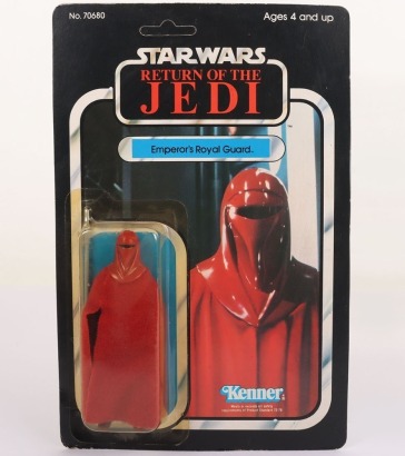 Vintage Star Wars Return of the Jedi Emperor’s Royal Guard Original Unpunched Action Figure Kenner.