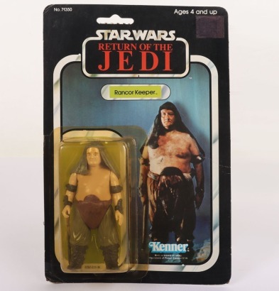 Vintage Star Wars Return of the Jedi Rancor Keeper Action Figure Kenner.