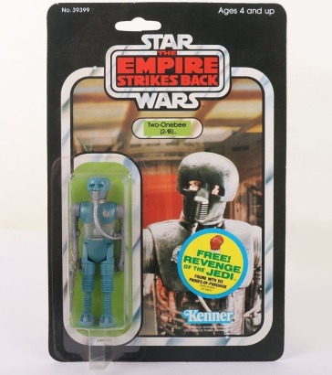 Vintage Kenner Star Wars The Empire Strikes Back Two-Onebee 2-1B Action Figure.