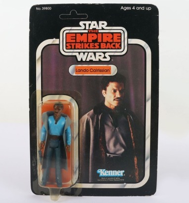 Vintage Kenner Star Wars The Empire Strikes Back Lando Calrissian Unpunched Action Figure.