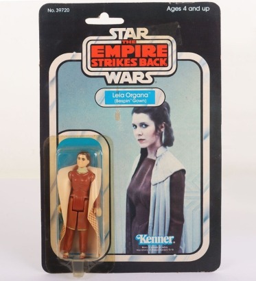 Vintage Star Wars The Empire Strikes Back Leia Organa (Bespin Gown) Action Figure Kenner.