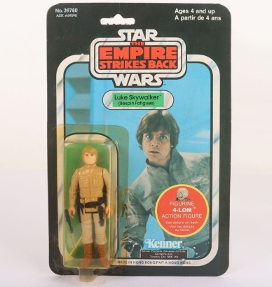 Vintage Star Wars The Empire Strikes Back Luke Skywalker (Bespin Fatigues) Action Figure Kenner.