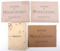 Scenes in Mesopotamia (Being reproductions from eight water colour sketches by Major T.Brook) Unusual publication by the author c.1918