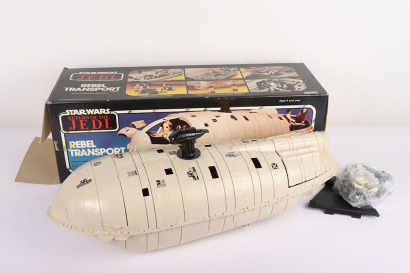 Vintage Star Wars Rebel Transport Palitoy Boxed.