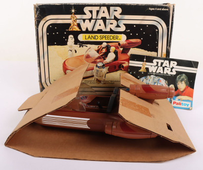 Vintage Star Wars Land Speeder Palitoy boxed 1977.