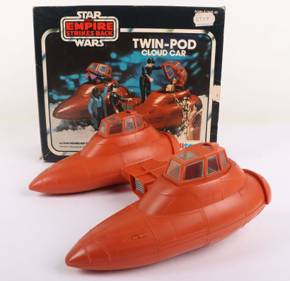 Vintage Star Wars The Empire Strikes Back Twin-Pod Cloud Car Palitoy boxed.