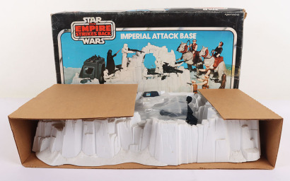 Vintage Star Wars The Empire Strikes Back Imperial Attack Base Play Set Boxed Palitoy.