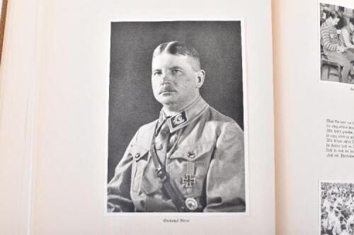 Third Reich Ernst Rohm 1st Edition Deutschland Erwacht Card Collecting Book