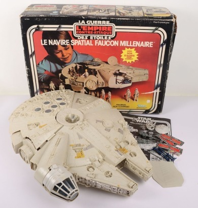 Vintage Star Wars Empire Strikes Back Millenium Falcon boxed Kenner,