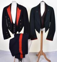 2x British Officers Mess Dress Uniforms