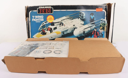 Vintage Star Wars Return of the Jedi Y-Wing Fighter Vehicle Boxed Kenner.