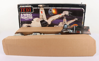 Vintage Star Wars Return of the Jedi B-Wing Fighter Vehicle Boxed Kenner.