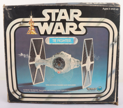 Vintage Star Wars White Tie Fighter Vehicle Boxed Kenner.