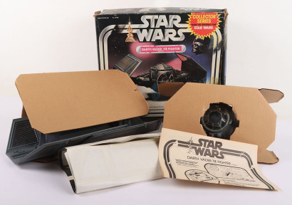 Vintage Star Wars Darth Vader Tie Fighter Vehicle Boxed Kenner.