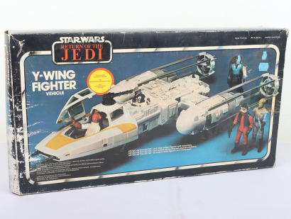 Vintage Star Wars Return of the Jedi Palitoy Y-Wing Fighter Vehicle Empty Box,