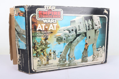 Vintage Star Wars The Empire Strikes Back Palitoy AT-AT Vehicle Empty Box,