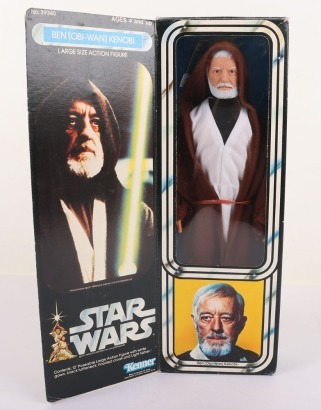 Vintage Star Wars 12 inch Ben (Obi-Wan) Kenobi Action Figure Doll Boxed Kenner.