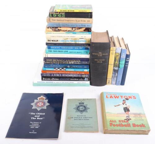 Quantity of Books Relating to the British Police Forces and Police Badge Collecting