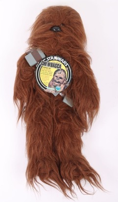 Vintage Star Wars Chewbacca Stuffed Toy Plush Kenner 1977,