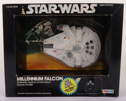 Palitoy Star Wars Vintage Millennium Falcon Diecast Vehicle in Original Packaging.